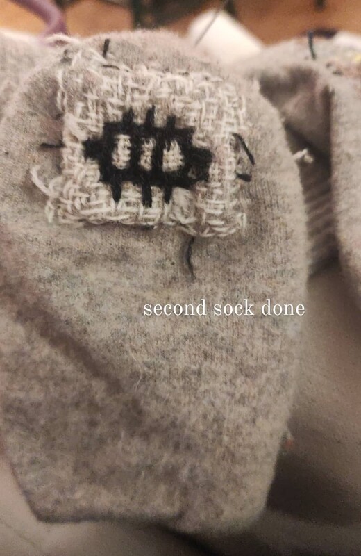 Shaun Second sock done